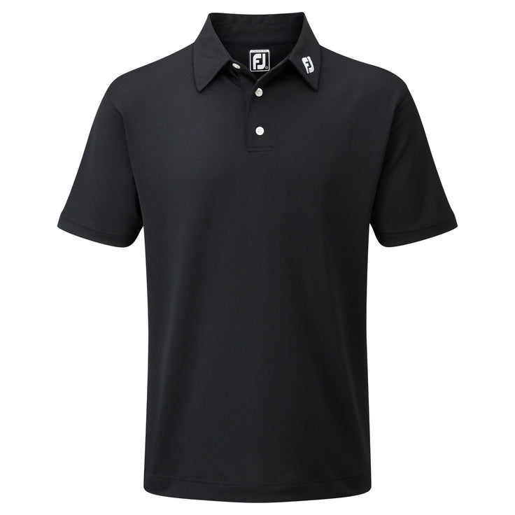 FootJoy Men's Stretch Pique Solid Colour Golf Polo Shirt