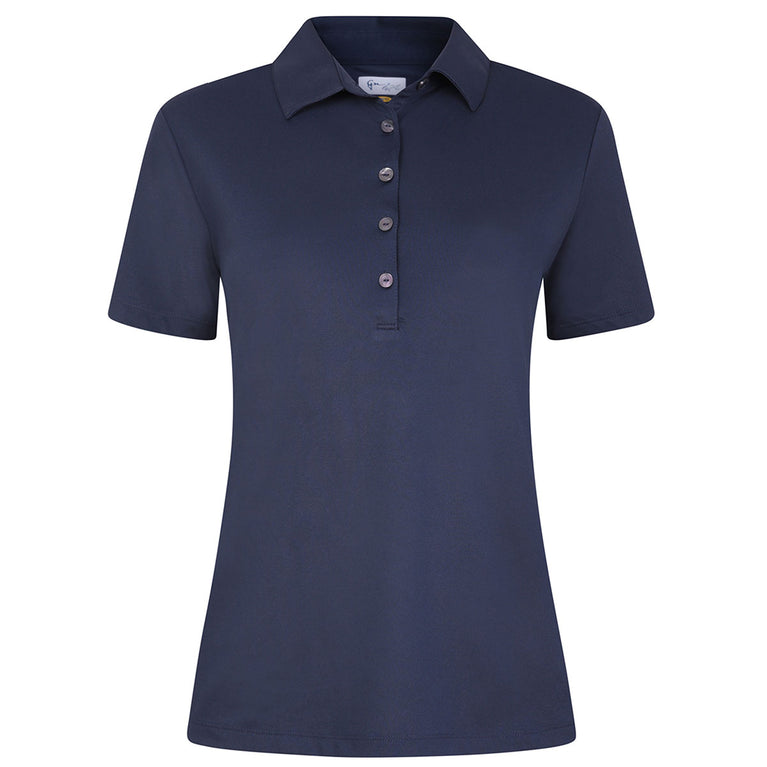 Greg Norman Ladies Shark Logo Golf Polo Shirt