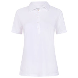 Greg Norman Ladies Shark Logo Golf Polo Shirt