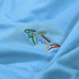 Greg Norman Men's Heathered Half Zip Mock Golf Midlayer