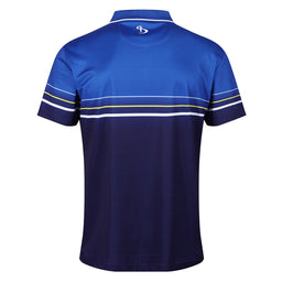 Stromberg Men's Colour Block Chest Stripe Golf Polo Shirt