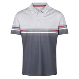 Stromberg Men's Colour Block Chest Stripe Golf Polo Shirt
