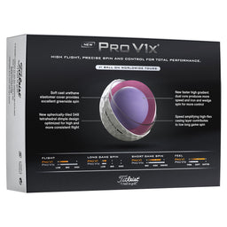 Titleist Pro V1x 12 Golf Ball Pack