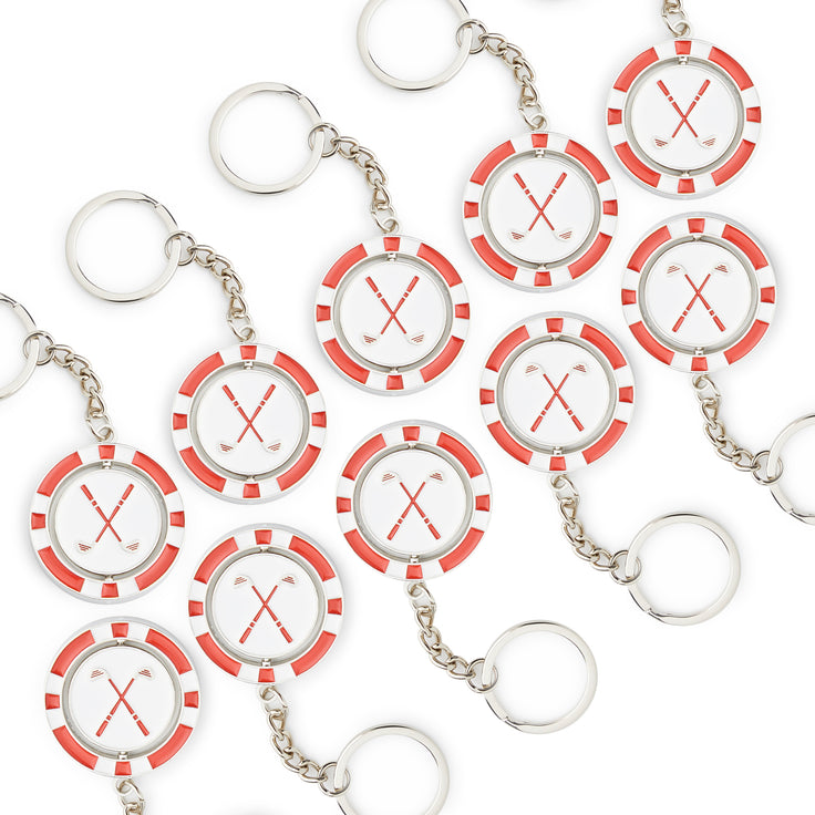 Key Ring Poker Chip - Pack of 5