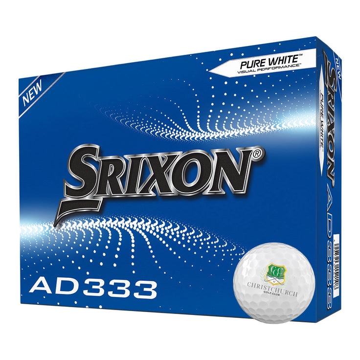 Christchurch Srixon AD333 12 Golf Ball Pack