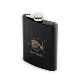 Hip Flask - Christmas Golf Ball