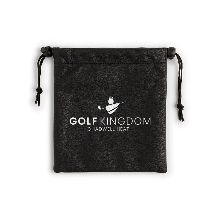 Golf Kingdom Faux Leather Pouch