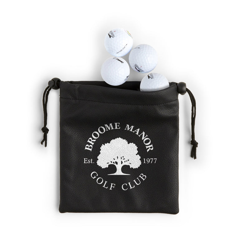 Broome Manor Faux Leather Pouch