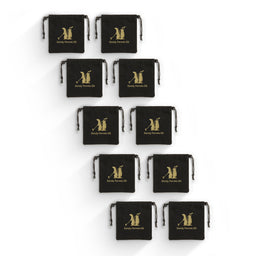 Sandy Ferrets Faux Leather Pouch - Pack of 10