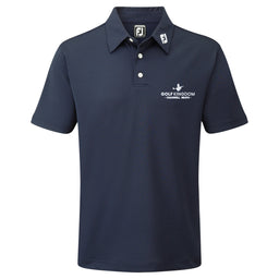 Golf Kingdom FootJoy Men's Stretch Pique Solid Colour Golf Polo Shirt