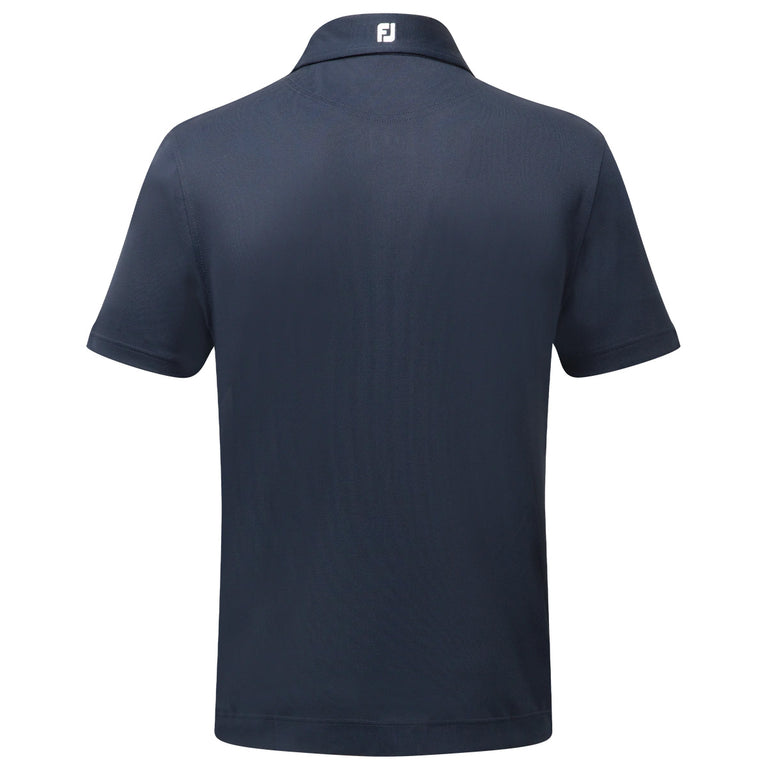 Christchurch FootJoy Men's Stretch Pique Solid Colour Golf Polo Shirt