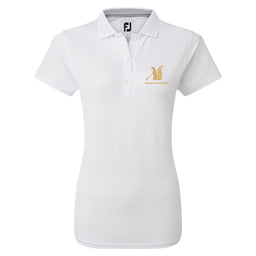 Sandy Ferrets Footjoy Ladies Stretch Pique Solid Polo