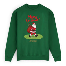 Merry Golfmas Christmas Sweatshirt