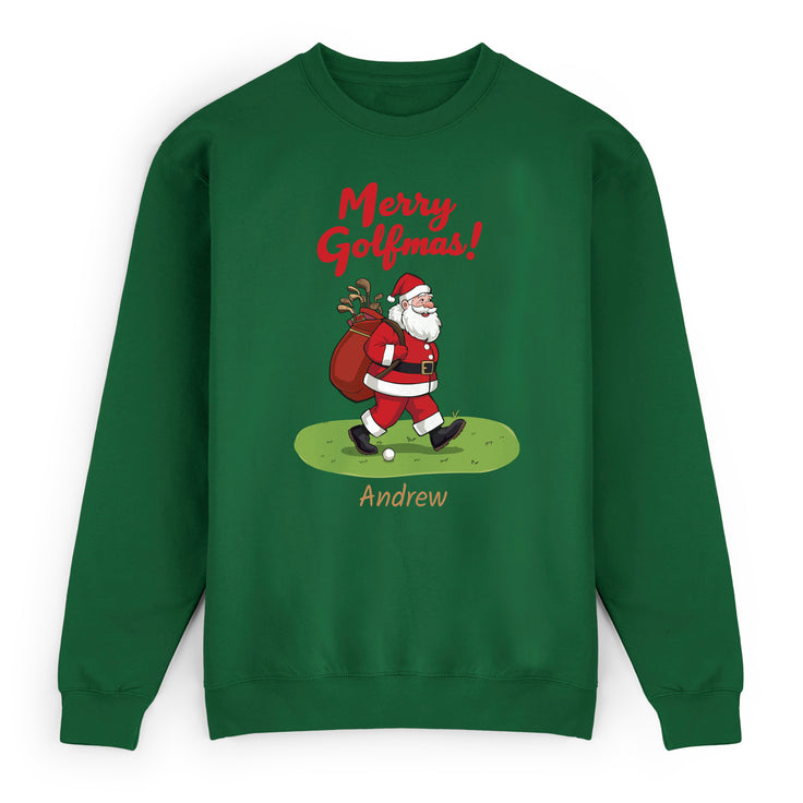 Merry Golfmas Christmas Sweatshirt