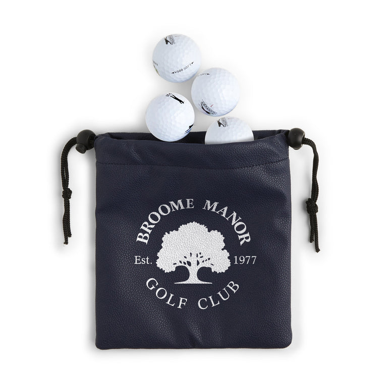 Broome Manor Faux Leather Pouch
