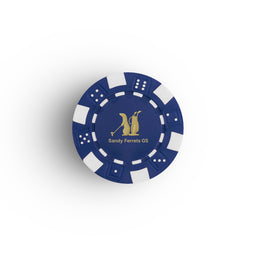 Sandy Ferrets Poker Chip - Pack of 5