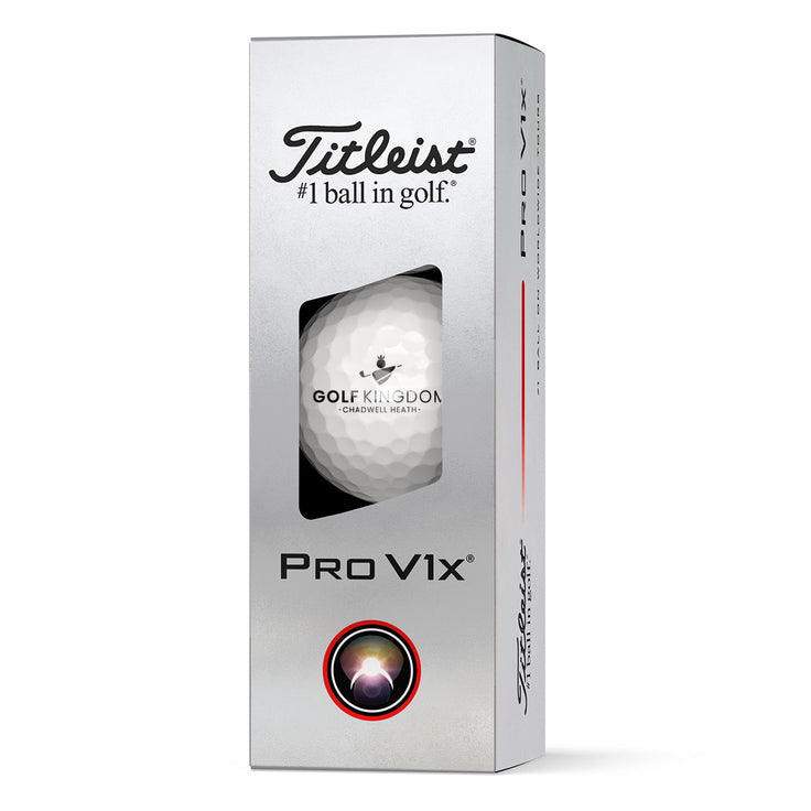 Golf Kingdom Titleist Pro V1x 3 Golf Ball Pack