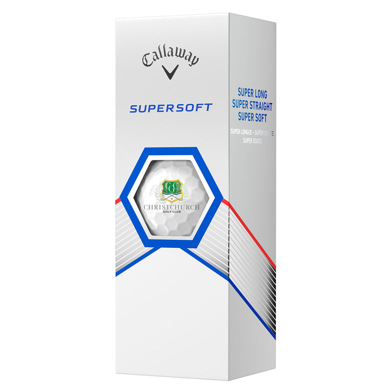 Christchurch Callaway Supersoft 12 Golf Ball Pack
