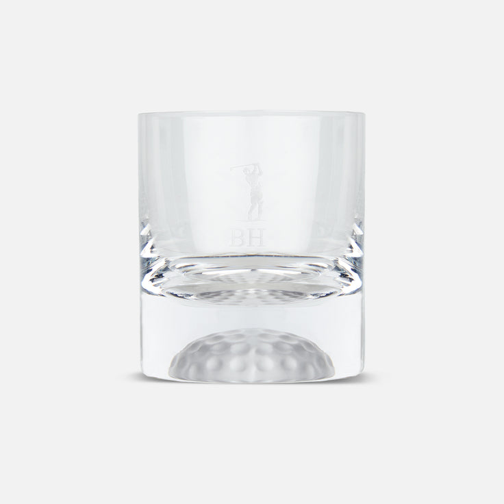 8oz Golf Ball Whisky Glass - Swing