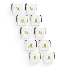 Sandy Ferrets Faux Leather Pouch - Pack of 10