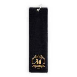 Sandy Ferrets 30 Year Anniversary Tri-Fold Velour Towel