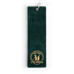 Sandy Ferrets 30 Year Anniversary Tri-Fold Velour Towel