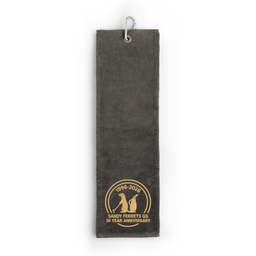 Sandy Ferrets 30 Year Anniversary Tri-Fold Velour Towel