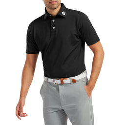 FootJoy Men's Stretch Pique Solid Colour Golf Polo Shirt