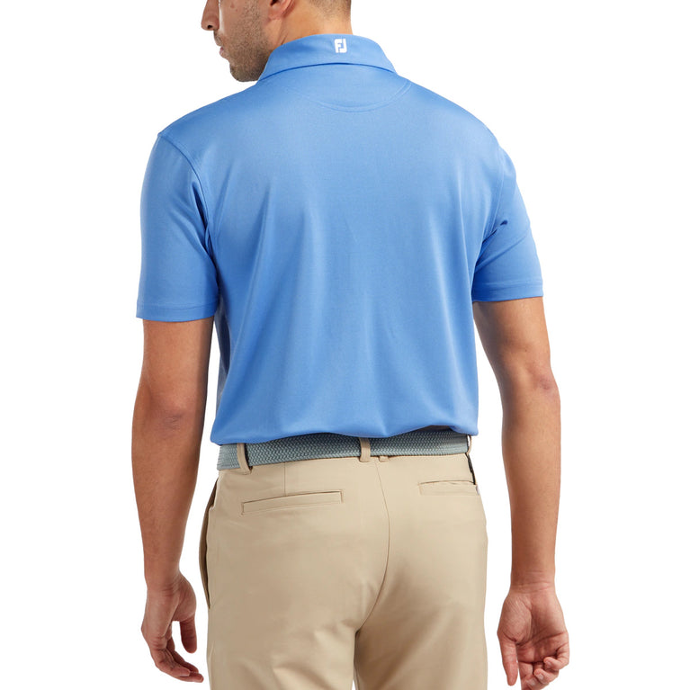 FootJoy Men's Stretch Pique Solid Colour Golf Polo Shirt