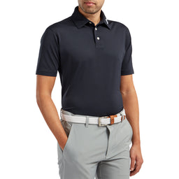 FootJoy Men's Stretch Pique Solid Colour Golf Polo Shirt