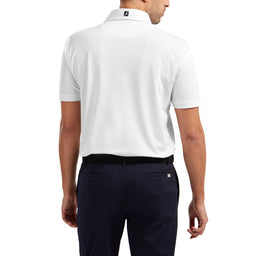 FootJoy Men's Stretch Pique Solid Colour Golf Polo Shirt