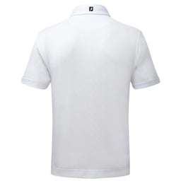 FootJoy Men's Stretch Pique Solid Colour Golf Polo Shirt