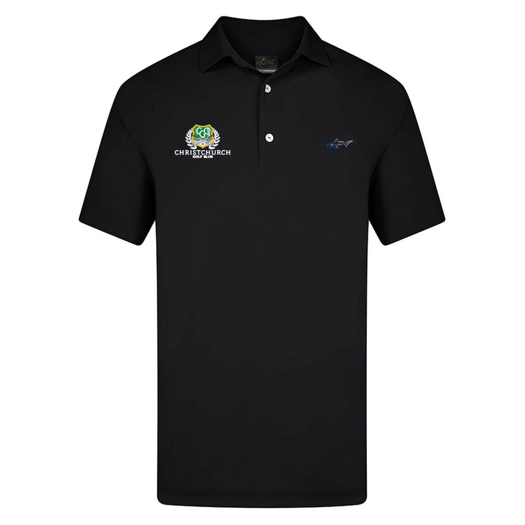 Christchurch Greg Norman Mens Core Shark Golf Polo Shirt