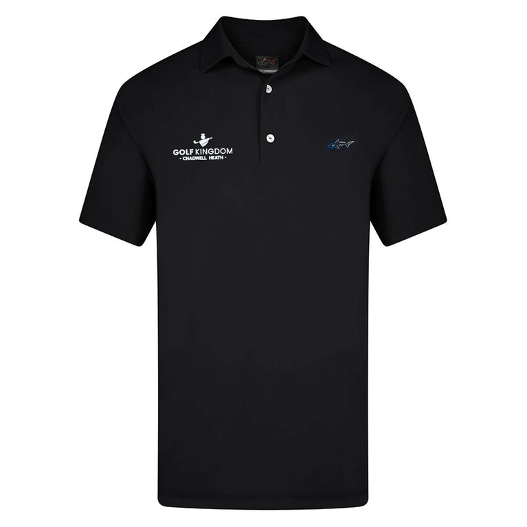 Golf Kingdom Greg Norman Mens Core Shark Golf Polo Shirt