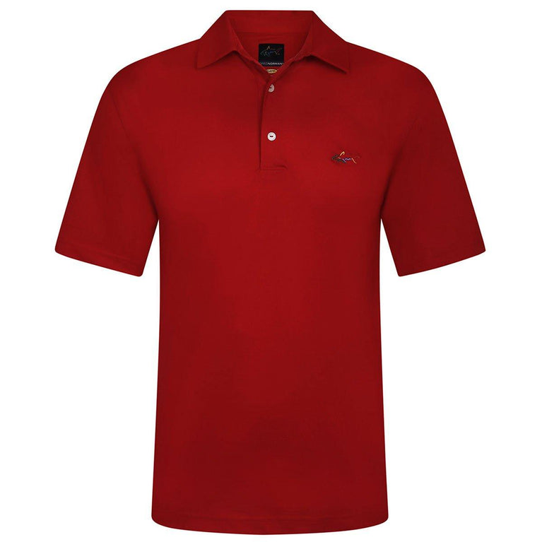 Greg Norman Mens Core Shark Golf Polo Shirt