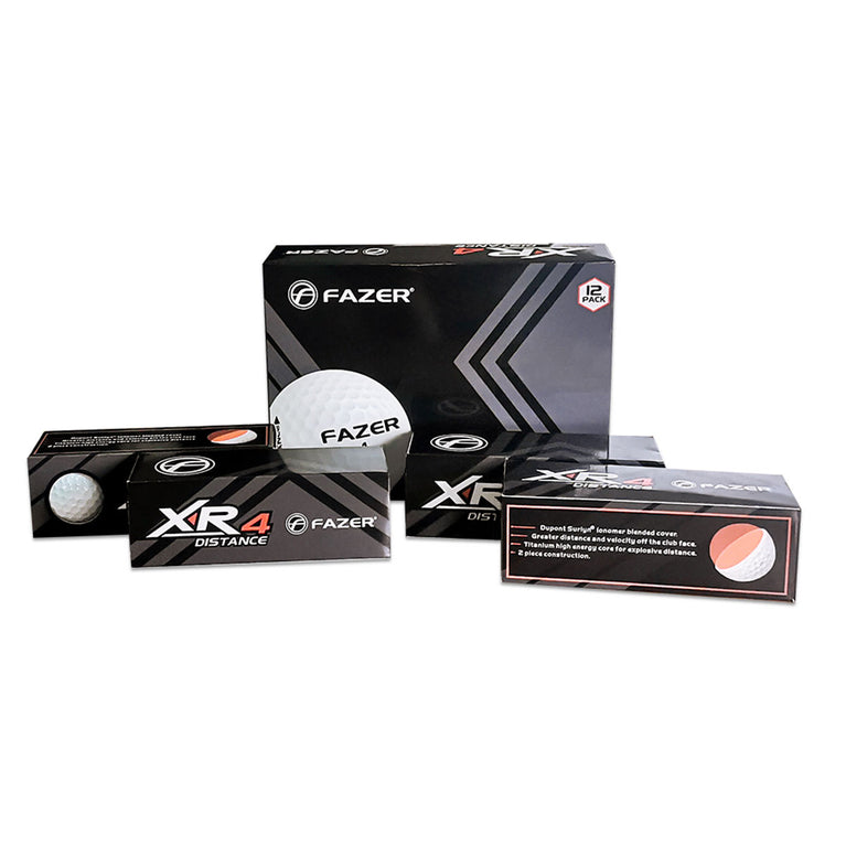 Fazer XR4 Distance 12 Golf Ball Pack