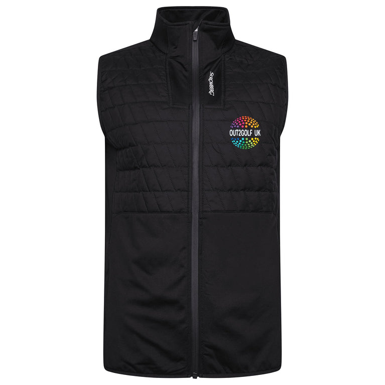 Out 2 Golf Stromberg Men's Penrith Quilted Golf Gilet