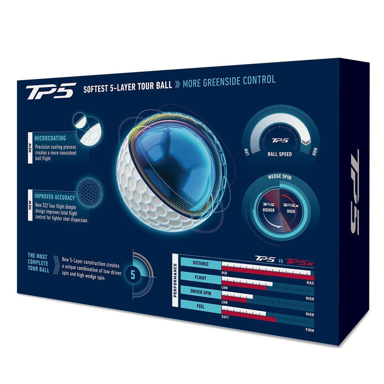 TaylorMade TP5 12 Golf Ball Pack