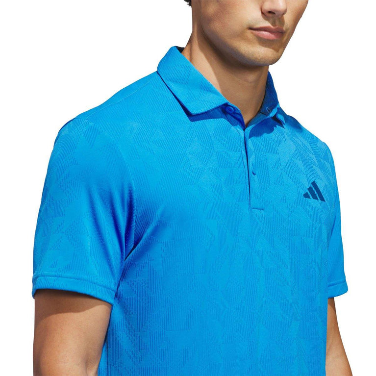 Adidas Men's Ultimate365 Jacquard Golf Polo Shirt