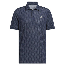 Adidas Men's Ultimate365 Mesh Print Golf Polo Shirt