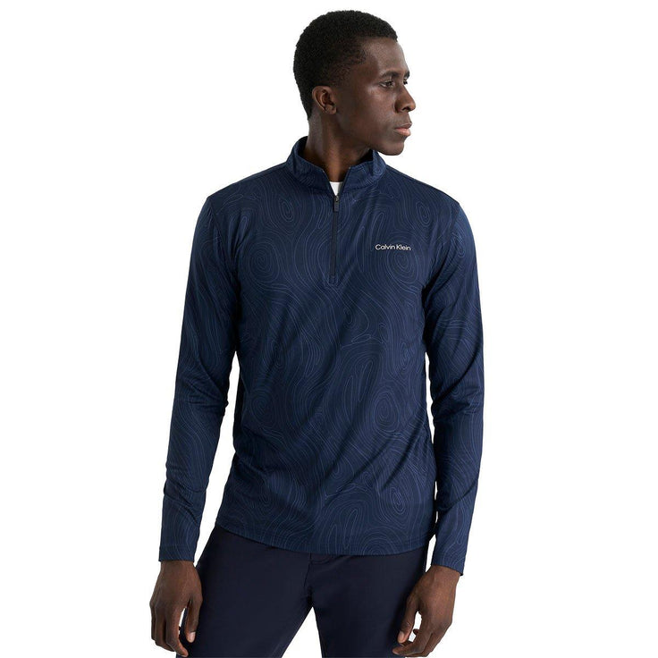 Calvin Klein Men's Marble Newport Midlayer