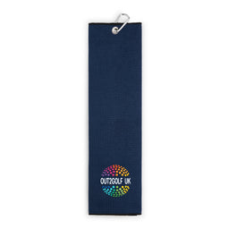 Out 2 Golf Tri-Fold Microfibre Towel