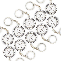 Key Ring Poker Chip - Pack of 5