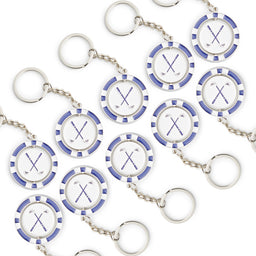 Key Ring Poker Chip - Pack of 5