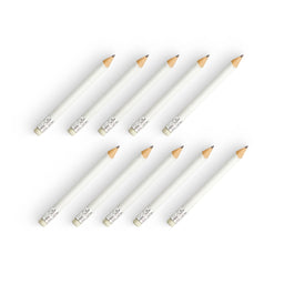 Round Pencils with Rubber - Pack of 10