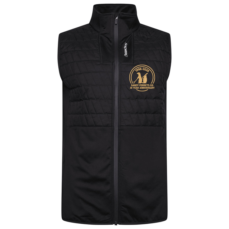 Sandy Ferrets 30 Year Anniversary Stromberg Men's Penrith Quilted Golf Gilet