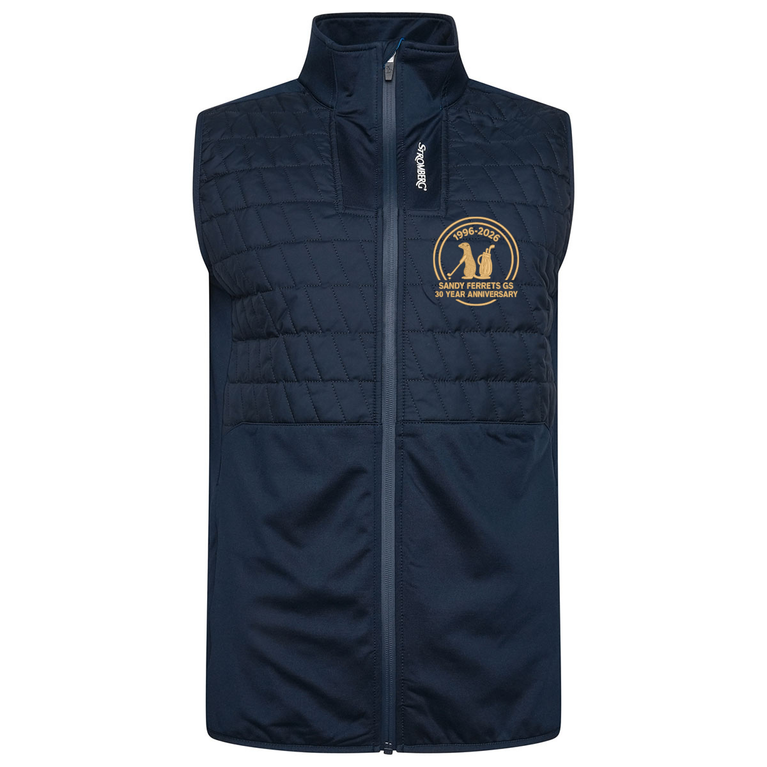 Sandy Ferrets 30 Year Anniversary Stromberg Men's Penrith Quilted Golf Gilet