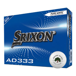 Broome Manor Srixon AD333 12 Golf Ball Pack