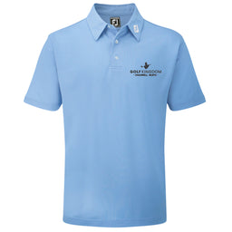 Golf Kingdom FootJoy Men's Stretch Pique Solid Colour Golf Polo Shirt