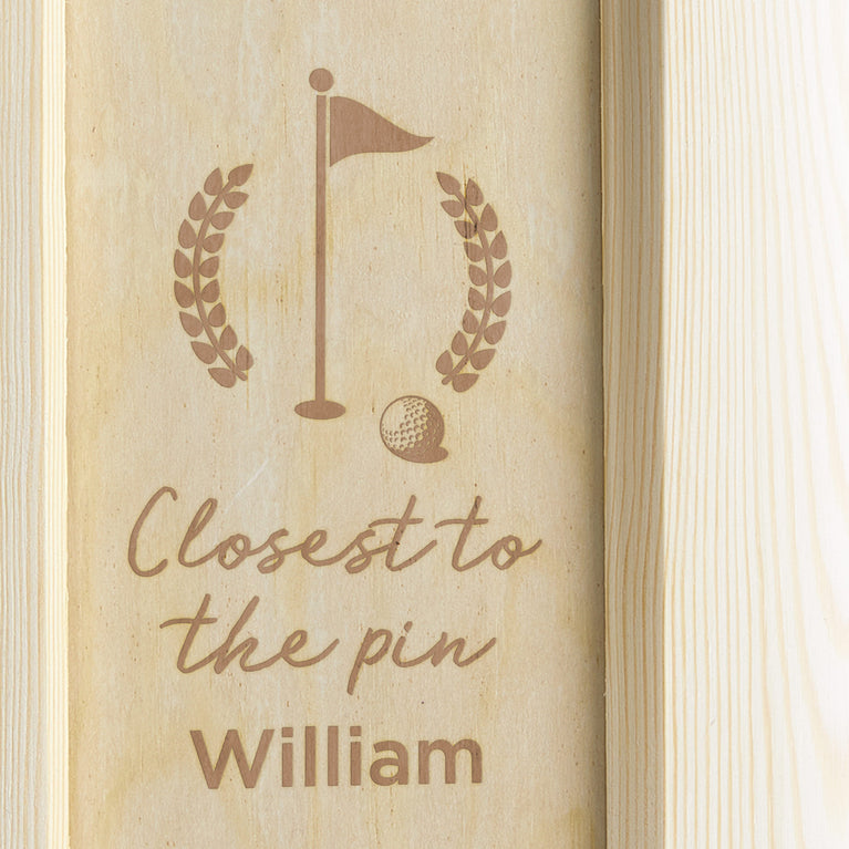 Closest To The Pin Alcohol Gift Box